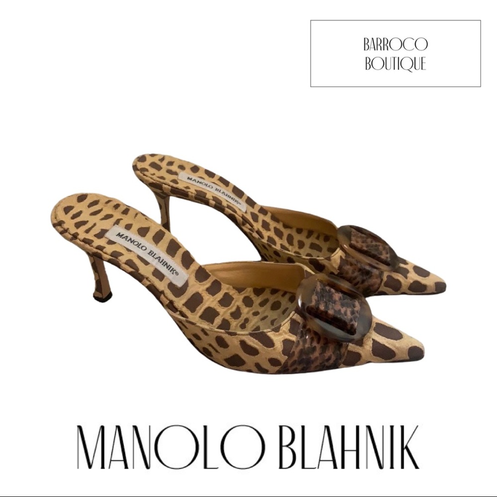 Manolo Blahnik Mule Heels
